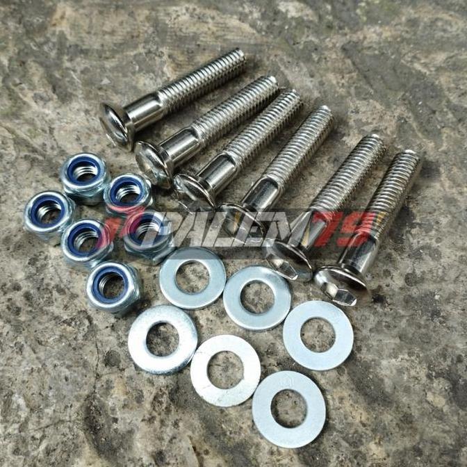 Baut Mur Spacer Gear Dtracker KLX 250 Baud Baja Locknut Spaser Gir
