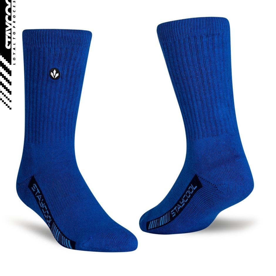 Staycool Socks Kaos Kaki Fashion Basic Og - True Blue