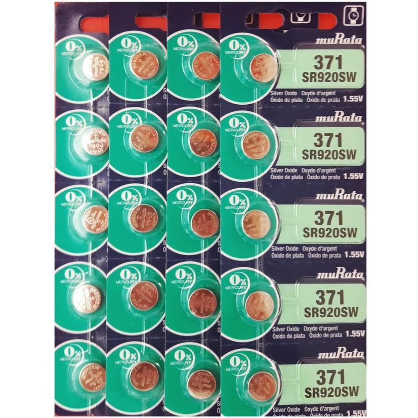 Karunia Jam - Battery Murata 371 Sr920Sw Original - Baterai Sony Battery Batere Sony 371 Sr 920Sw