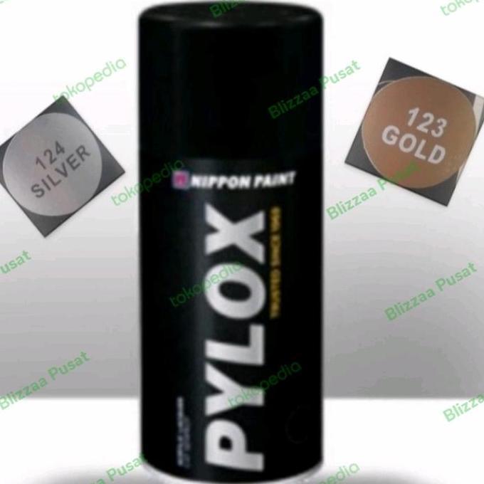 Pylox Gold 123 Emas / Pylox Silver 124 Perak Pilok / Pilox Aneka Warna Nippon Paint