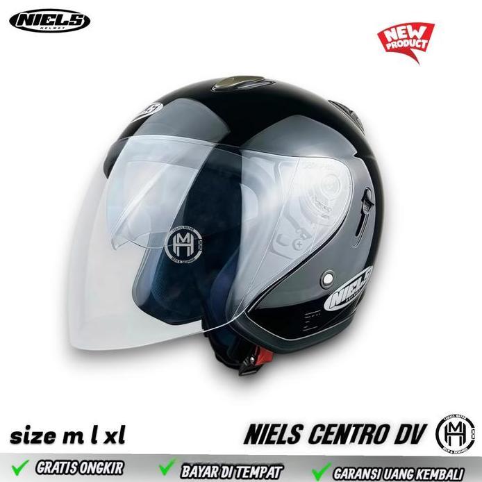 HELM niels centro PUTIH | DOUBLE VISOR | MODEL INK CENTRO Motorcycle