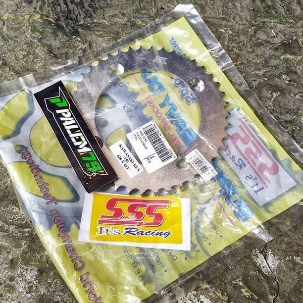 Gear Belakang SSS 42T - Gir KLX 150 Dtracker 42 T Merk SSS
