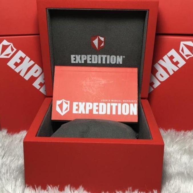 JAM TANGAN PRIA EXPEDITION E6842 E 6842 BLACK ROSEGOLD ORIGINAL