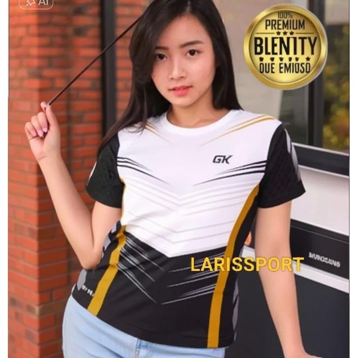 New Kaos Olahraga Cewek Full Printing Jersey Voli Wanita Full Printing Baju Voli Cewek Premium
