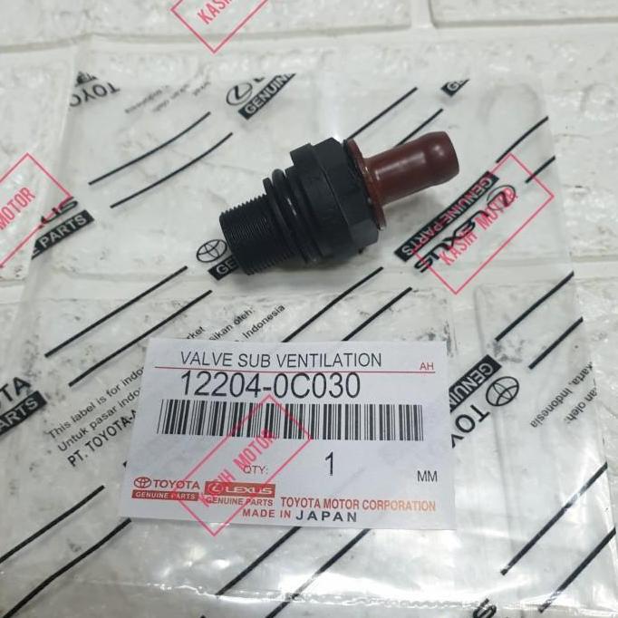 VALVE PCV PVC INNOVA INOVA BENSIN FORTUNER BENSIN HILUX BENSIN ASLI GABO