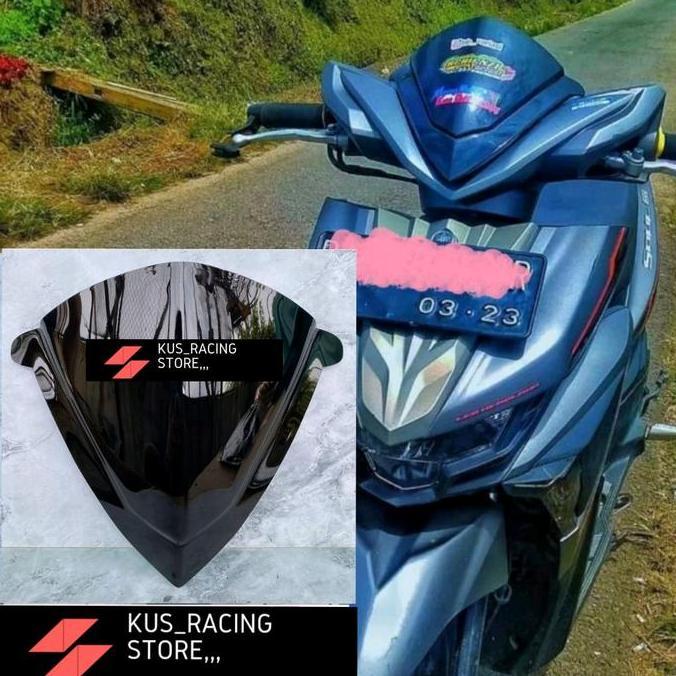 DE96 - Visor Soul Gt 125 Blue Core Winshield Soul Gt 125 Blue Core Motorcycle