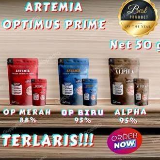 Artemia Optimus Prime Net 50 Gram/Alternatif Artemia Supreme