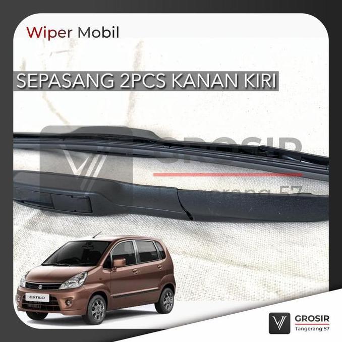 KARIMUN ESTILO WIPER HYBRID / WIPER KARIMUN ESTILO HYBRID 2 PCS BEST QUALITY