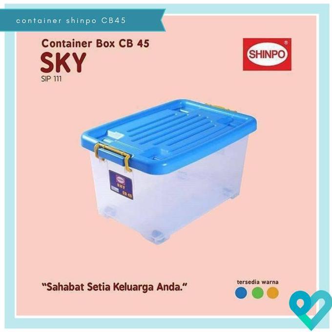 Lansungkirim- Container Box Cb 45 / Kotak Container Shinpo Sky Sip 111 Cb45