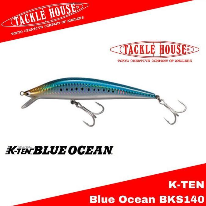 TACKLE HOUSE K-TEN BLUE OCEAN BKS140 SINKING LURE 140MM 35GR FD99