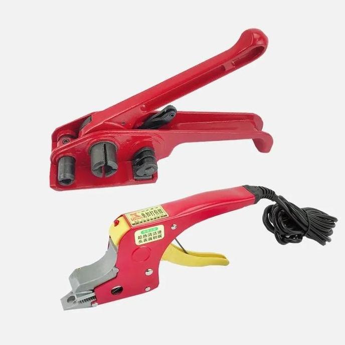 Promo Straping Tool Alat Paking Pp Band Poly Straping Pengikat Tali Strap Paket Tang Pemanas Cod