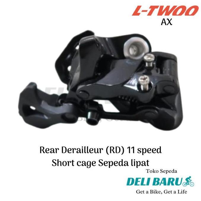 Ltwoo Rear Derailleur 11 speed RD short cage L-twoo AX letter s sepeda lipat