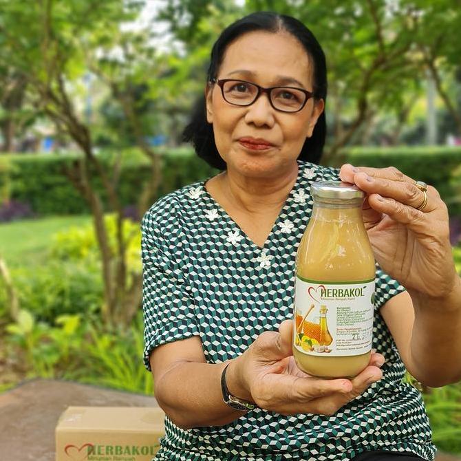 Drink- Jus Bang Putih (Paket 4 Botol) Lemon Jahe Merah Madu - Herbakol