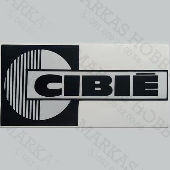 Stiker Cibie Black And White Promo