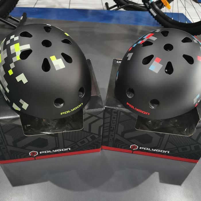 Helm Sepeda Polygon Pixel Original Dan Terpercaya