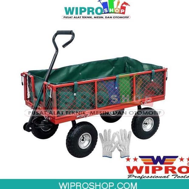 Ndalisuman - WIPRO Troli Barang Model Gerobak HTL-500 (300kg)