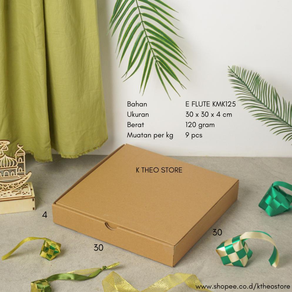 Dus Pizza / 30x30x4 cm / 1 pcs/Box / Kotak Karton / Packaging Die Cut/Kardus