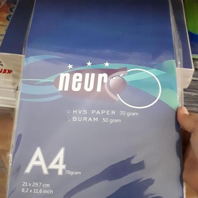 Papier- Grosir Kertas Buram Neuro A4/Kertas Koran Neuro/Kertas Coretan Buram A4 Neuro