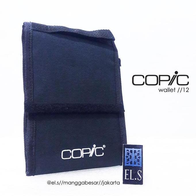 Copic Wallet Case 12 Tas Untuk Copic Marker Berkualitas
