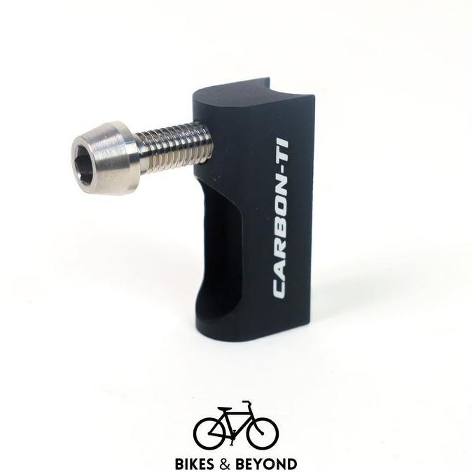 CARBON-TI X-DERAILLEUR ADAPTER FRONT DERAILLEUR RISER FOR OVERSIZE CHAINRING HEMAT