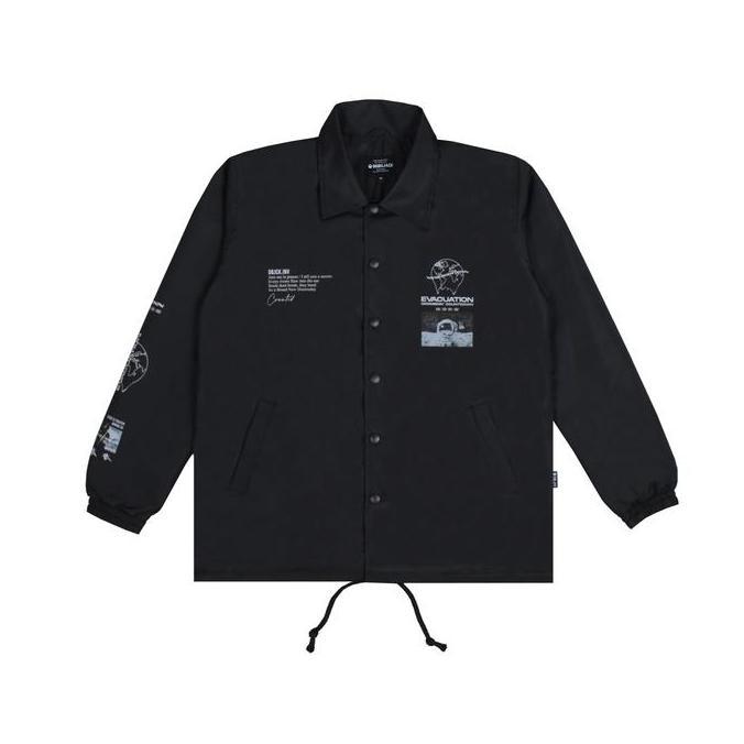 Wanimayur - Dobujack Coach Jacket Evacuation Black