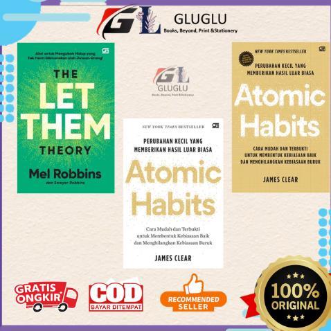 Atomic Habits Indonesia  James Clear | The Let Them Theory Indonesia Mel Robbin Original
