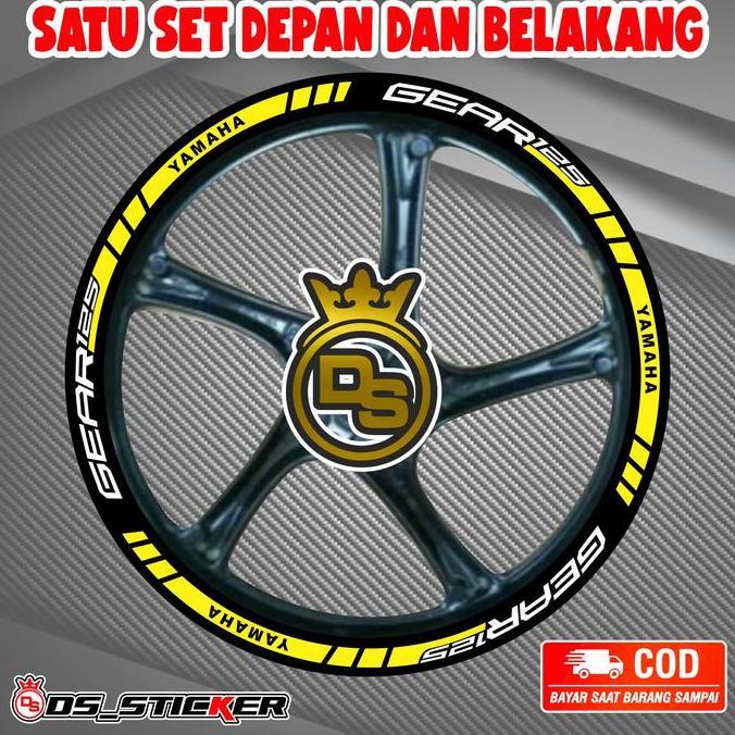 DF143 - STIKER VELG YAMAHA GEAR 125 STICKER VELG MIO GEAR