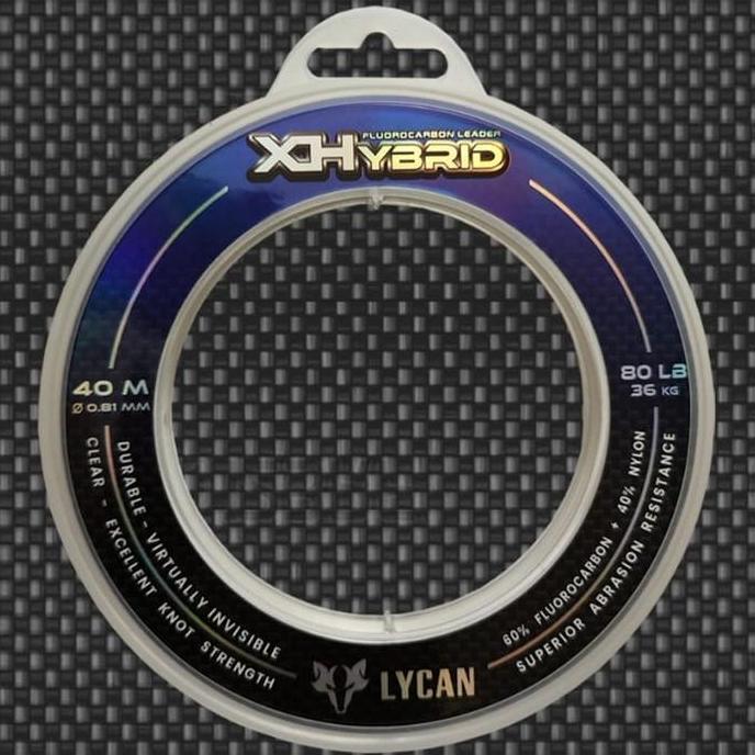 LYCAN XHYBRID FLUOROCARBON FISHING LEADER FD99
