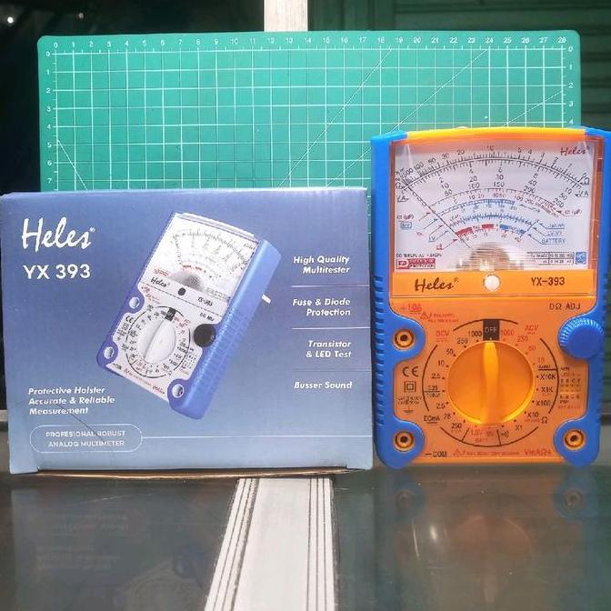Avometer Multimeter Multitester Digital HELES YX393