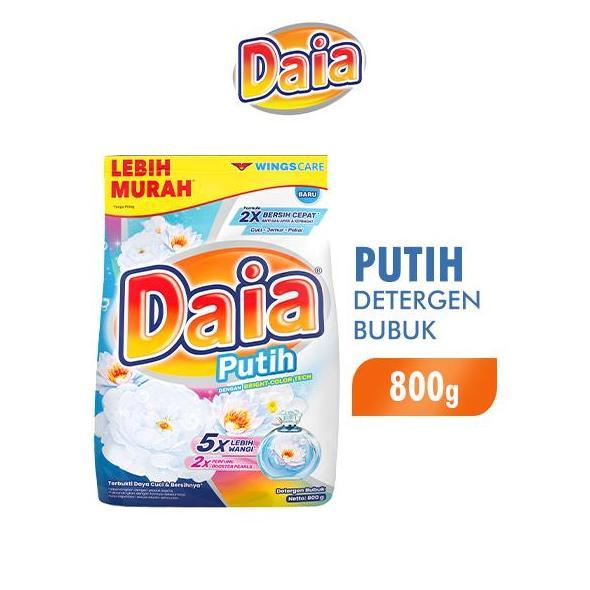 Daia Deterjen Bubuk Putih 800 gr