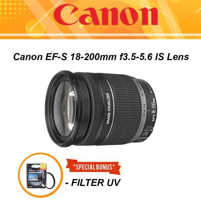 TERBARU - Lens Canon EF-S 18-200mm IS - Lensa DSLR Canon