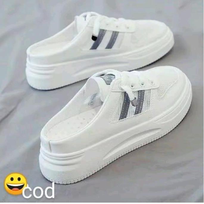 sepatu selop wanita terbaru kekinian Shoes