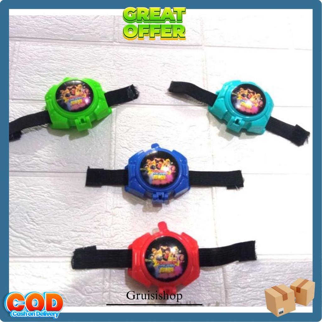 Mainan Jam Tajos Bonus Card Karakter Boboiboy Pengiriman Cepat