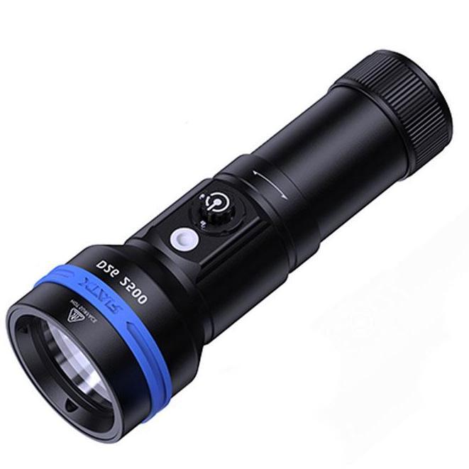 Senter Diving Waterproof LED CREE XHP50.2 2500 Lumens Short D26 Xtar