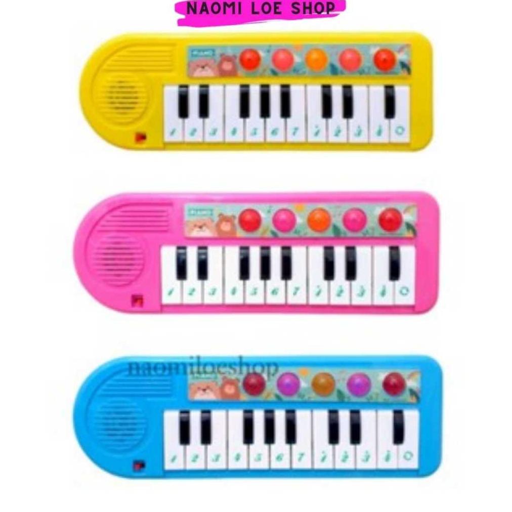 Piano 3 warna mainan anak Mainan Piano Mini Piano Kecil