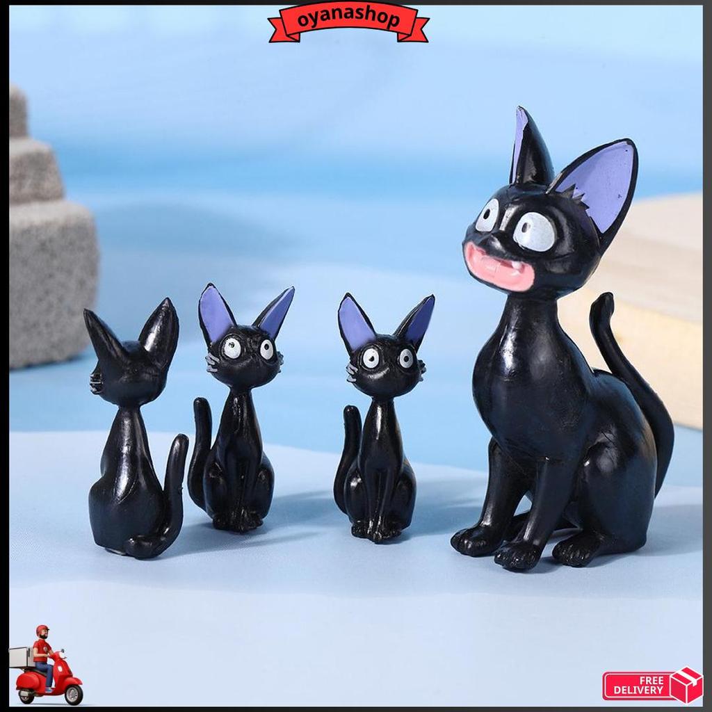Jiji Kiki'S Delivery Service Cat Kiki Jiji Firgure Pajangan Dekorasi Resin Rumah Zakka Harga Terbaik