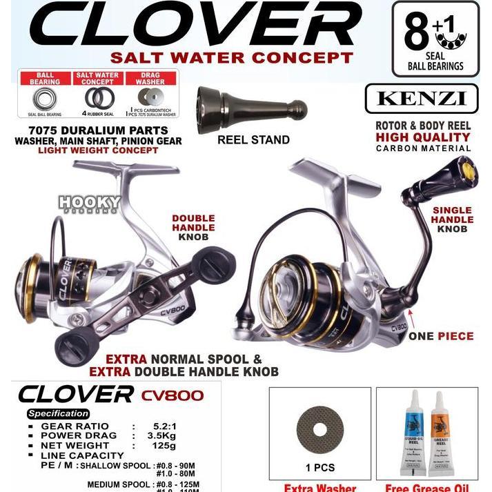 HARGA DISC - REEL KENZI CLOVER SW 800 
