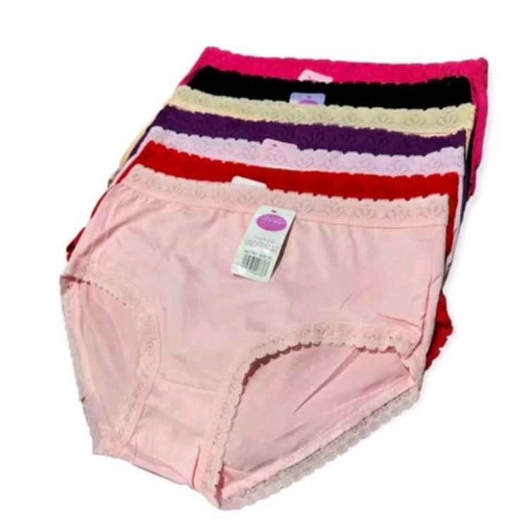 exclusive 6pcs celana dalam wanita dewasa full renda 717 / cd wanita full renda size l-xxl