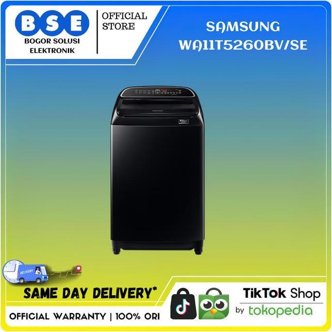 SAMSUNG WA11T5260BV/SE | WA11 Top Load Wobble Technology 11 Kg