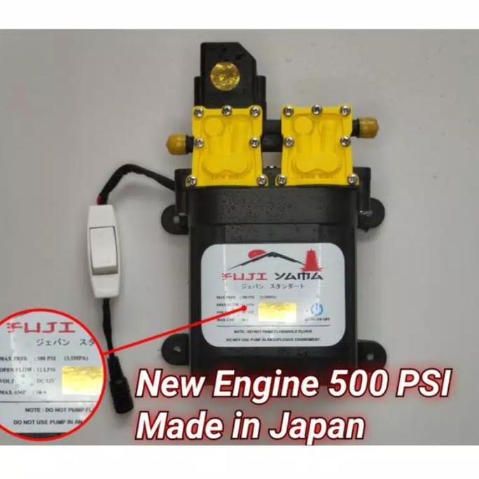 Japan Teknologi Pompa DC 12V 500PSI high quality Water Pump DC