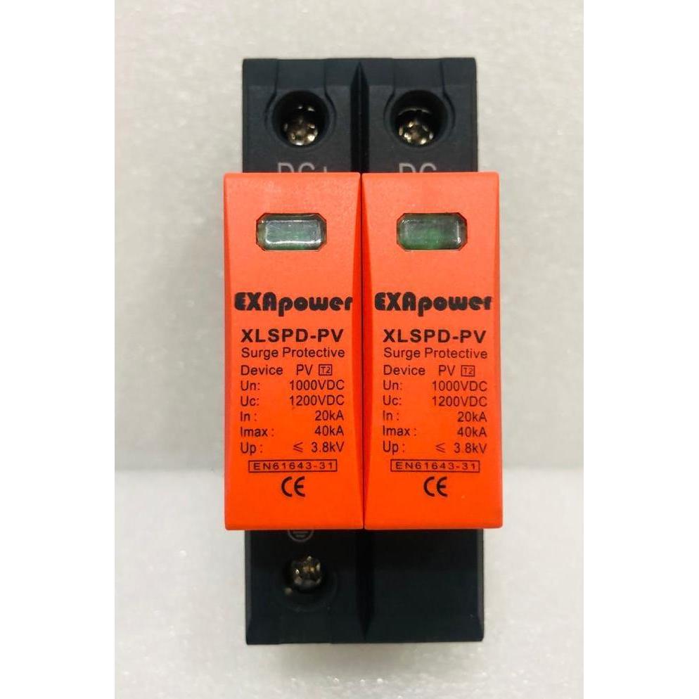 Surge Arrester DC 2P 1000V / PV SPD DC 1000V / Anti Petir DC [terbaik]