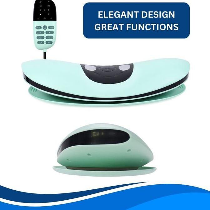 Lumbar Traction Device Massager Alat Pijat Terapi Nyeri Pinggang Saraf [terbaik]