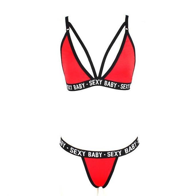 [NL]  LINGERIE SEXY BABY HOT BEACH PANTAI PREMIUM SET BIKINI SEKSI SWIMSUIT WANITA THREE POINT PEREM