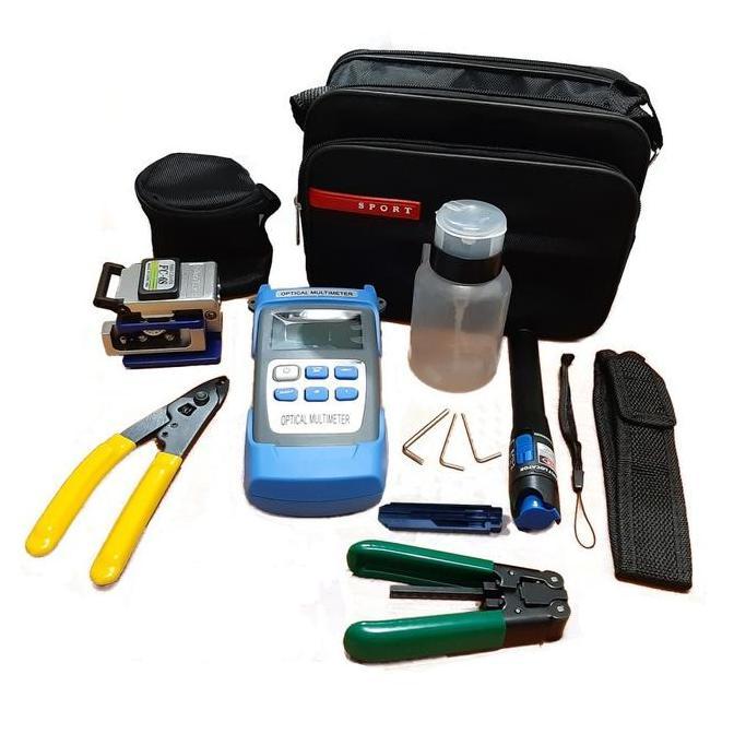 Paket Alat Fiber Optic FTTH Optical Cable Tools Kit