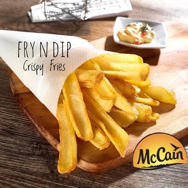 Kentang Potato Mccain Fry N Dip Surecrisp Skin On Fries 25Kg