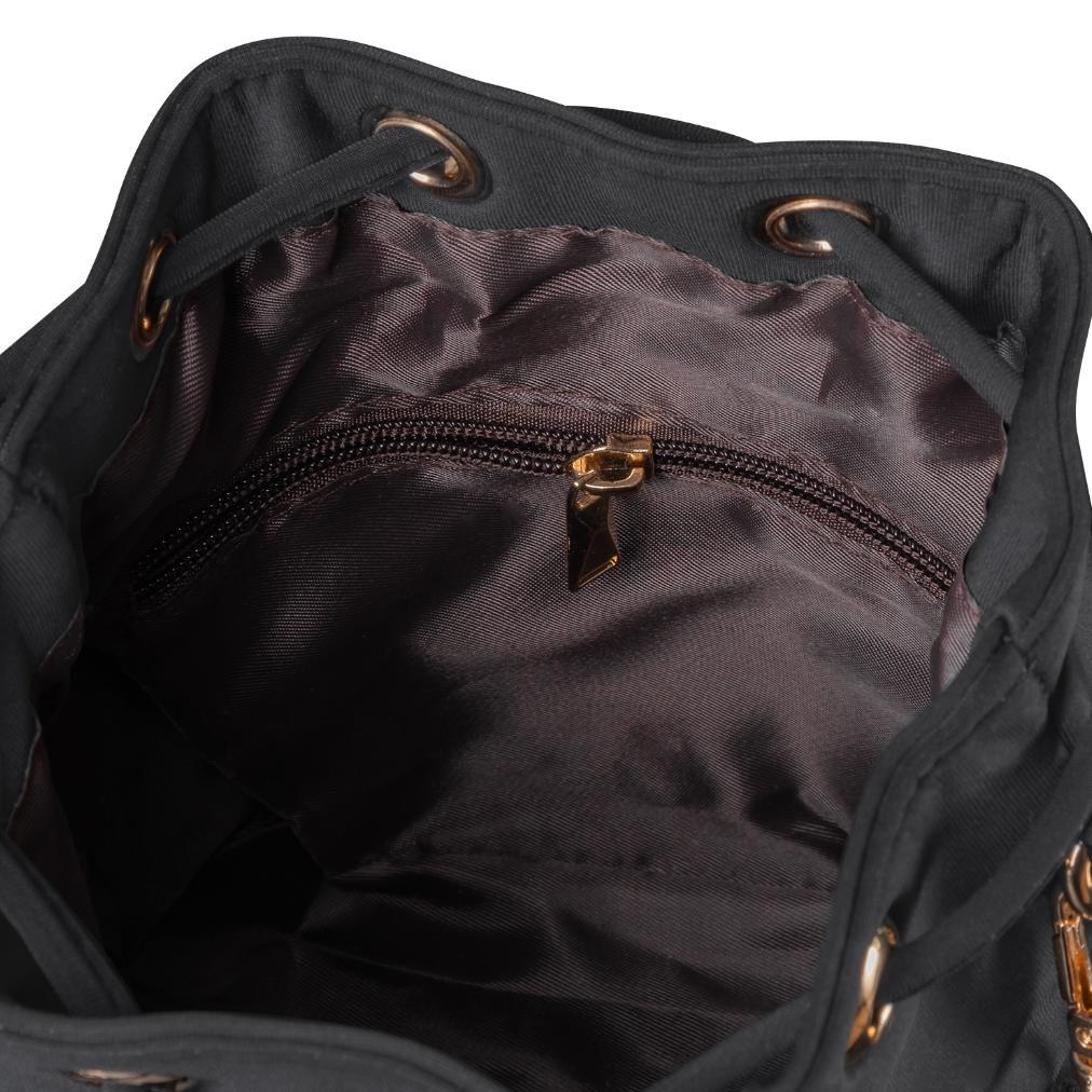 PROMO TERBARU C2 Shafea Black Small Bucket Bag - Tas Bucket Wanita
