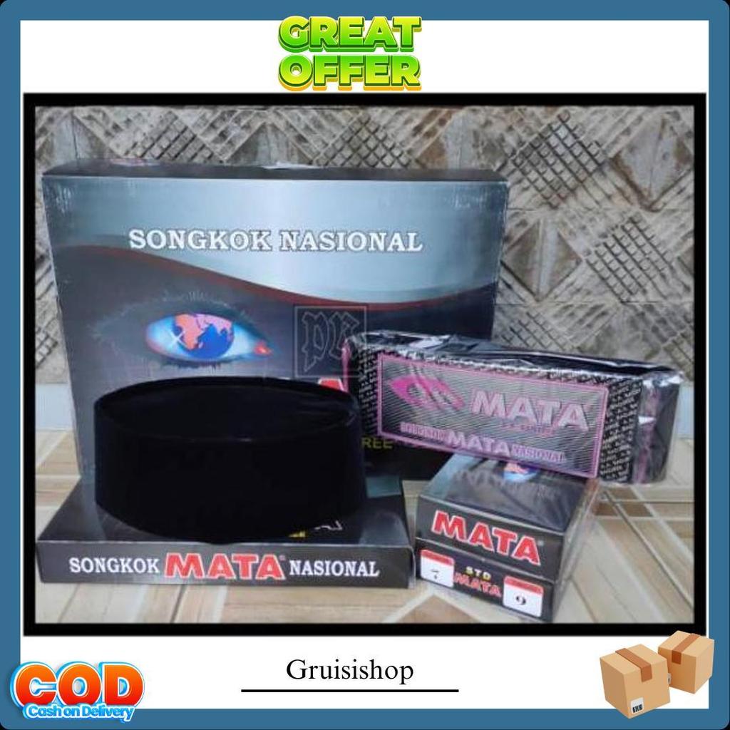 Terlaris Songkok Nasional Mata / Peci Nasional Cap Mata Fast Moving