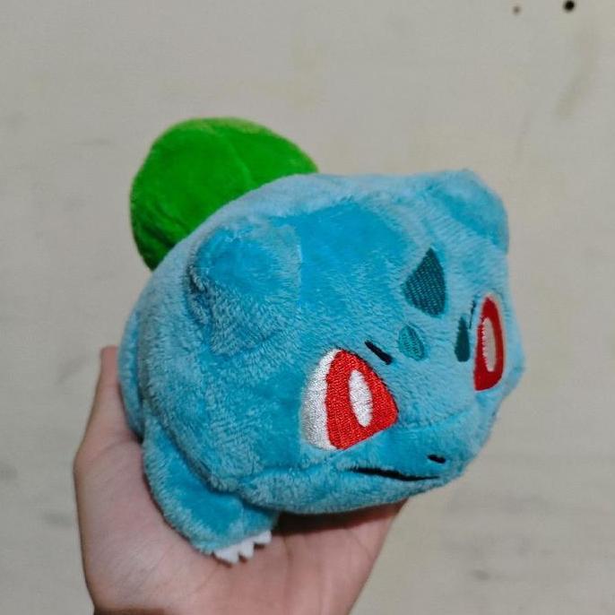 FIGURE BONEKA POKEMON XY BULBASAUR ORIGINAL MADONNA INDONESIA PLUSH PLUSHIES FG75