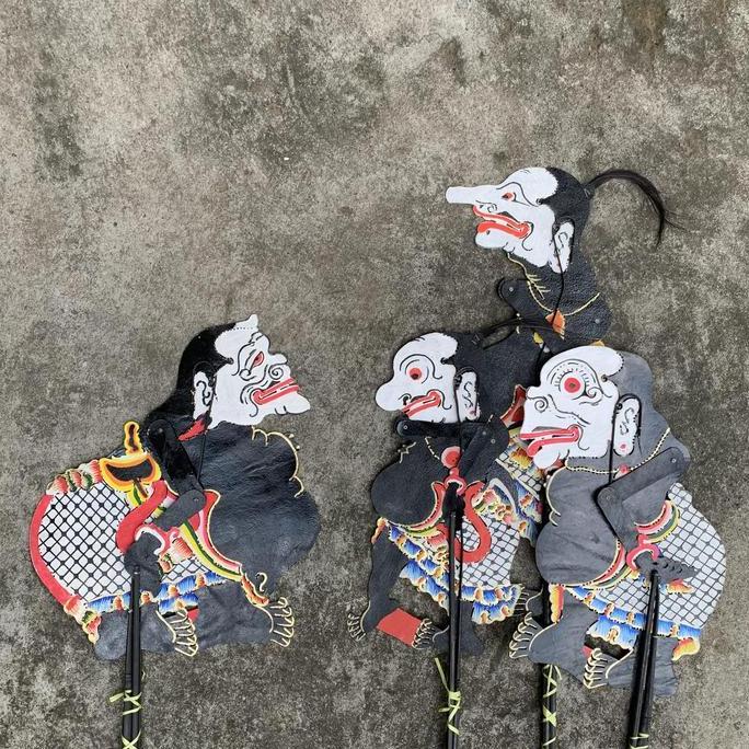 Wayang Kulit Punokawan 1 Set (LEBIH HEMAT) Terlaris