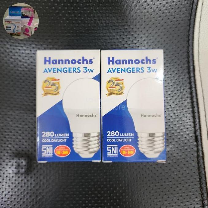 LAMPU LED HANNOCH 3 WATT / 3 WATT = 260 LUMEN